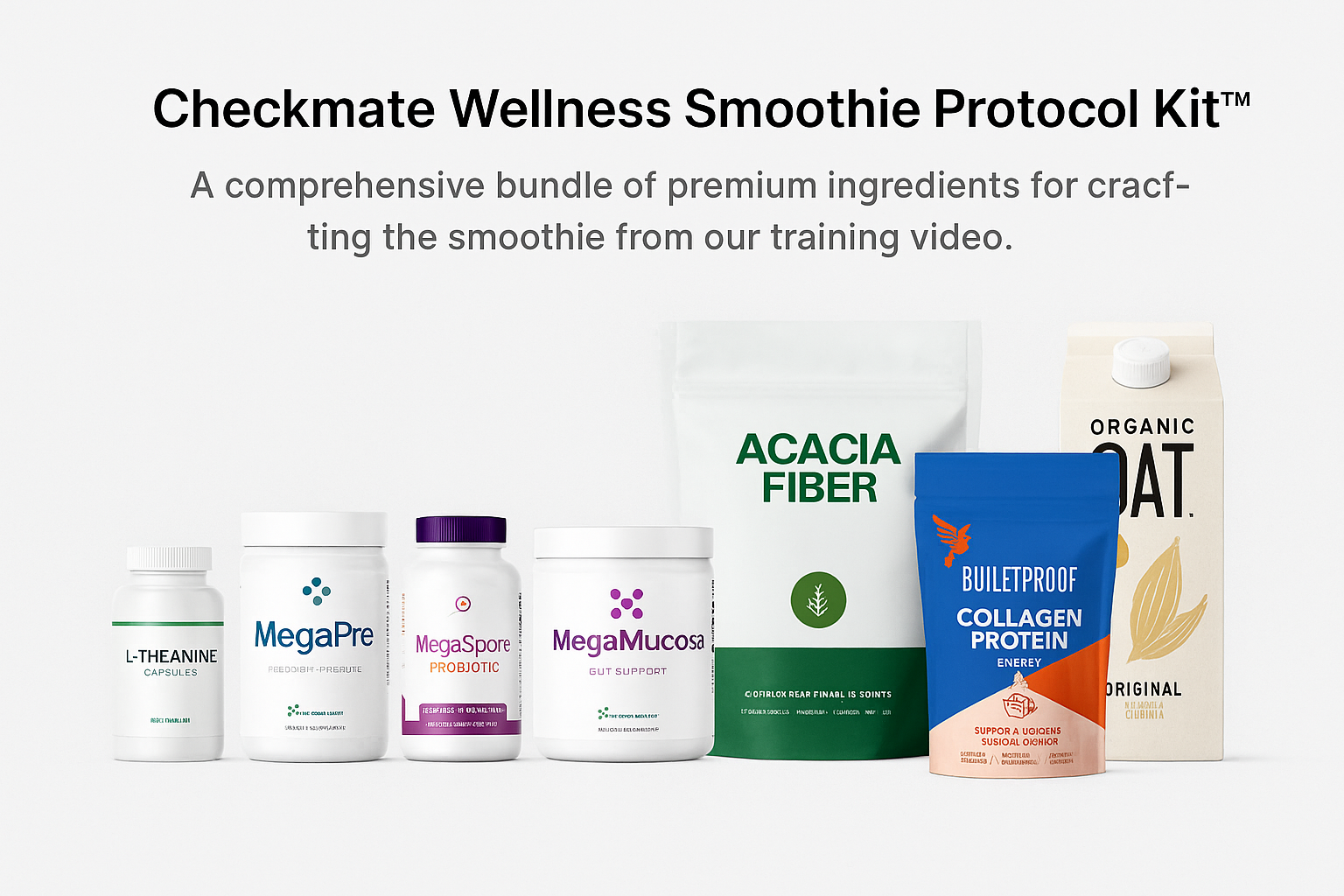 Checkmate Wellness Smoothie Protocol Kit™